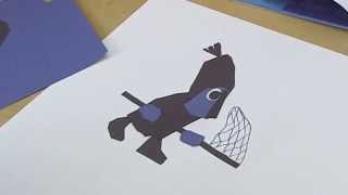 Illustrator Chris Haughton Creates Character Using Construction Paper