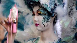Фестиваль "DAEGU" Тэгу  бодиарт Южной Кореи 2017