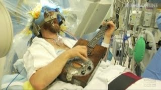 Gitarrensolo bei Hirn-OP: Mit Musik geht alles besser
