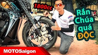 Trên lưng Mãng Xà Anaconda cực "độc" 1800cc made in Vietnam