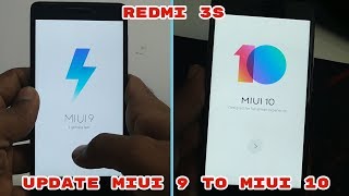 REDMI 3S PRIME UPDATE MIUI 9 TO MIUI 10 OFFICAIL ROM NO ROOT WITHOUT UNCLOK BOOTLOADER