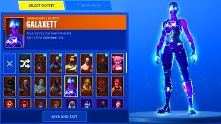 The Female Galaxy Skin. (Fortnite: Battle Royale)