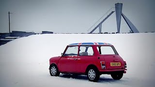 Mini Ski Jump (Part 1) Top Gear Winter Olympics | BBC