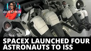 Space X sends NASA Astronauts into the stars to ISS
