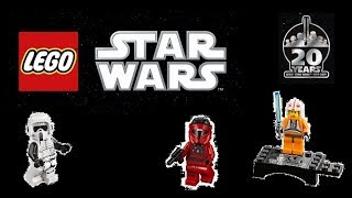 LEGO STAR WARS ABRIL 2019 SETS - 20 aniversario