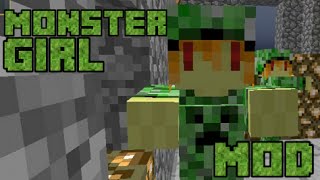 MONSTER GIRL MOD  (CHICAS MOBS) - Minecraft Mods (1.7.2 y 1.7.10)