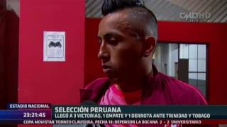 Central CMD: Declaraciones de Christian Cueva (Perú 4 -0 Trinidad y Tobago)