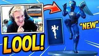 NINJA REACTS TO *NEW* ZANY DANCE/EMOTE! CRINGY! Fortnite SAVAGE & FUNNY Moments