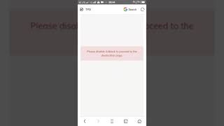 solution to Disable adblock to proceeds to the destination page 2018