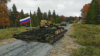 Arma3. Кампания "Колонна". Чечня 2000 год. Небольшой обзор от разработчика
