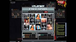 Multiplayer Playboy slot - 5 of Kind WILDS!