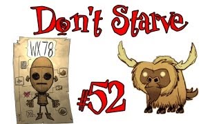Don't Starve [WX 78] 100дней!!! #52 Неудачная охота на мамонта