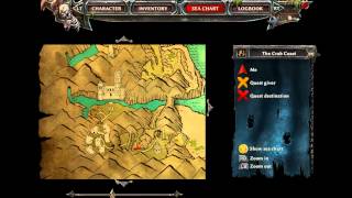 Risen 3 Titan Lords - Hunting For Treasure: Kick Tree Over Create Path Over Gorge Sequence PC