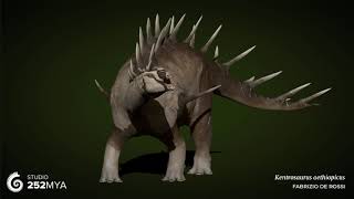 Kentrosaurus aethiopicus - Turntable Animation