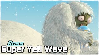 Plants vs Zombies Garden Warfare - BOSS: Super Horda Yeti (Super Yeti Wave)