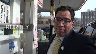 "It is a strange time" - New Yorkers on soaring petrol prices