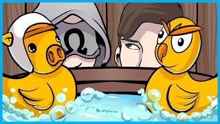 BULLET PLOOF GRASS!! - Garry's Mod Prop Hunt Funny Moments! - Drunk Santa, Rubber Duckies and More!