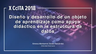 Diseño y desarrollo de un objeto de aprendizaje como apoyo didáctico en la estructura de datos