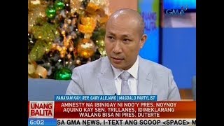 UB: Panayam kay Magdalo Partylist Rep. Gary Alejano
