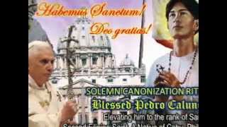 THE MARTYRDOM OF BLESSED PEDRO CALUNGSOD