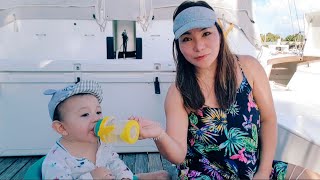 Boat Work with an 8 Month old - Ep 103 Sailing Luckyfish