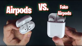 Real Airpods Vs Fake Airpods 2019