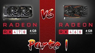 RX 470 VS RX 460 (i5 7400) 4 Games 1080p #1