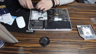 Как установить еще один жесткий диск (SSD\HDD Optibay) в MacBook Pro
