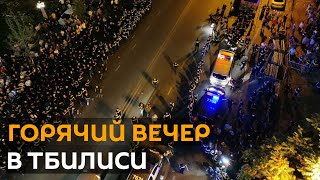 Столкновения на акции противников ЛГБТ в столице Грузии