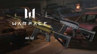 ВЫБИВАЕМ ЗОЛОТОЙ АК-12 И НОЖ-БАБОЧКУ С 2500 КРЕДИТОВ! Warface