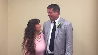 Congrats from Jim Bob and Michelle!