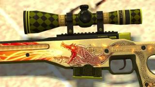 AWP Dragon Lore для CSS v34-89 (точный порт)