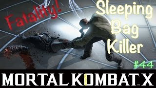 Mortal Kombat X : Jason Voorhees - Fatality - "Sleeping Bag Killer" | 60fps | #44