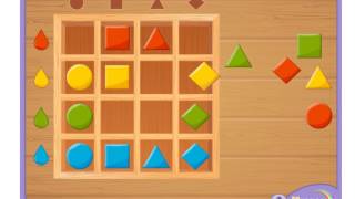Развивающие мультики для малышей - Цветные фигуры