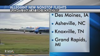 New flights from ABIA
