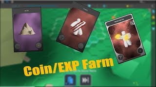 Hexaria | COIN / EXP Farm | For beginner