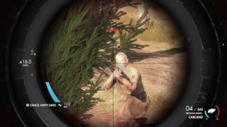 Sniper Elite 4 - Mission 5, part 4: Call the truck convoy & Target focus the looted art truck