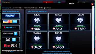 League of Legends Rp Hilesi 2015 guncel