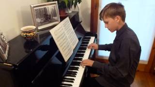 J.S. Bach Invenzione a due voci n°8  in fa magg.
