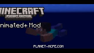 Minecraft pe 0.14.0 мод на анимацию