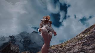 Outfit Floree [Dark Night] from BDO HDT PE Skyrim LE for CBBE body