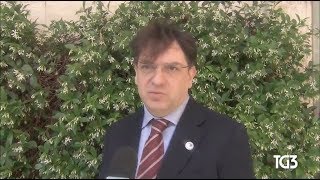 Emmanuele Somma del Partito Pirata intervistato dal TG3 l'11 Maggio 2019
