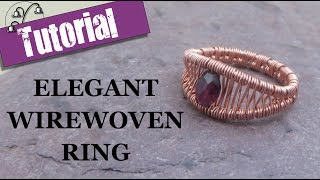 Elegant Wirewoven Ring - Wire Wrapping Tutorial