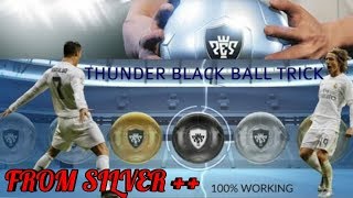 Black Ball Trick in Silver Pack PES 2019 Mobile|| Silver+ THUNDER BLACK BALL TRICK /PES 2019 MOBILE