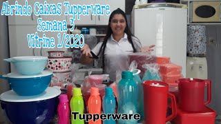 Abrindo Caixas Tupperware|Semana 3|Vitrine 1/2020