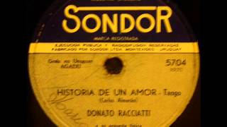 Historia de un amor. Olga Delgrossi. Orquesta Donato Racciatti.