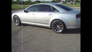 Spademade Audi A8 with 20" Vossen VVSCV1