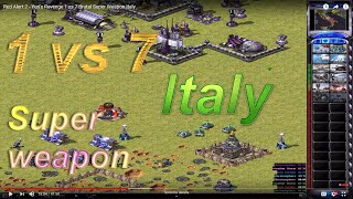 Command & Conquer: Red Alert 2 - Yuri's Revenge 1 vs 7 Brutal Super Weapon Italy