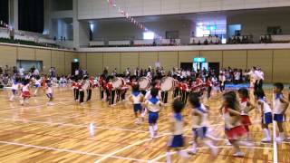 幼稚園　運動会　年長　マーチング　ラスト