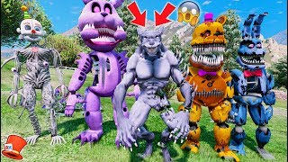 BRAND NEW TWISTED ANIMATRONIC! TWISTED WOLF! (GTA 5 Mods FNAF RedHatter)